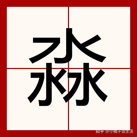 三個水是什麼字|說文解字：水，沝，淼，㵘